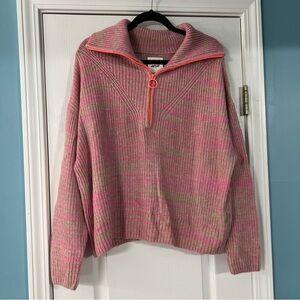 Aerie zip up sweater size medium